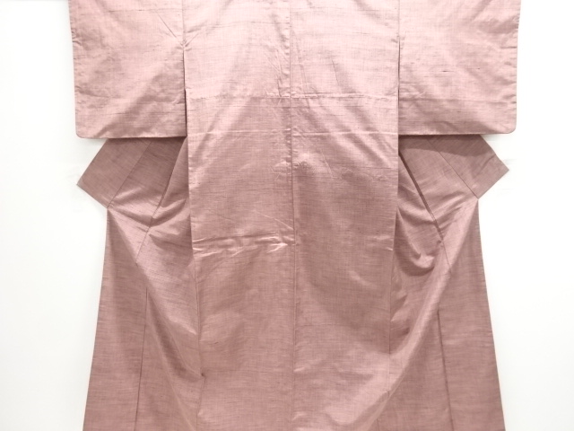 JAPANESE KIMONO / ANTIQUE KIMONO / SILK / HAND WOVEN TSUMUGI